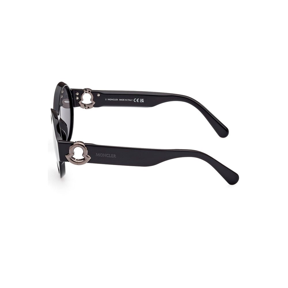 Moncler Black PANTOGRAFATO Sunglasses | Fashionsarah.com