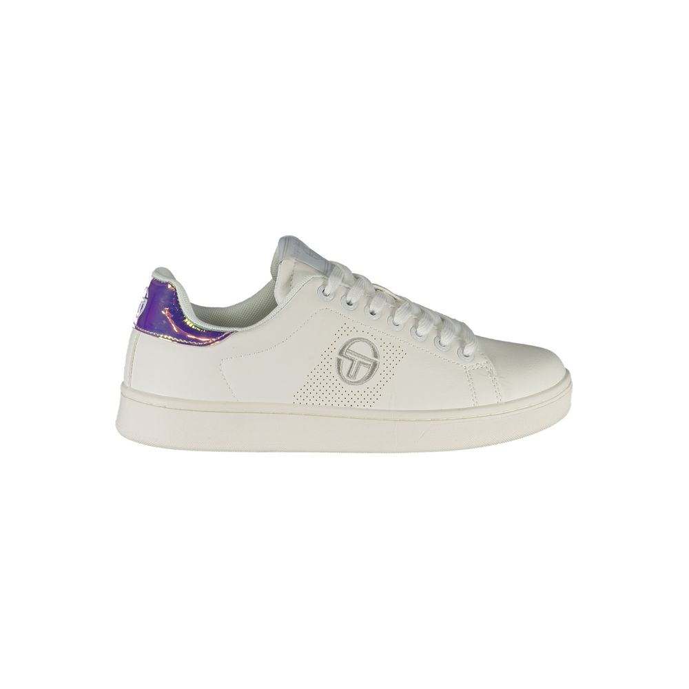 Sergio Tacchini Iridescent Detail Embroidered Sneakers | Fashionsarah.com