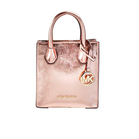 Michael Kors Mercer XS Primrose Metallic North South Shopper Crossbody Bag | Fashionsarah.com