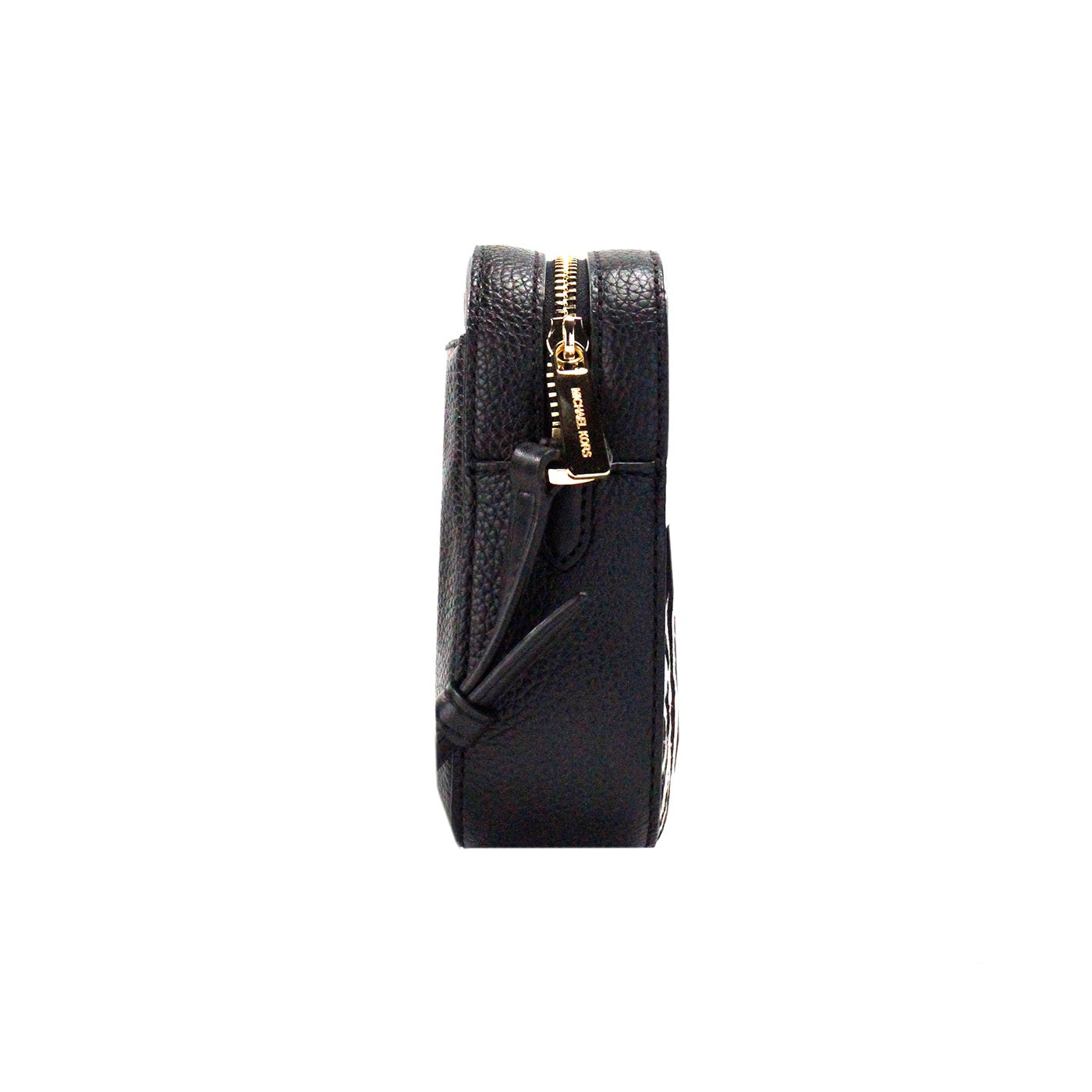 Michael Kors Jet Set Large East West Black Haircalf Zip Chain Crossbody Bag | Fashionsarah.com