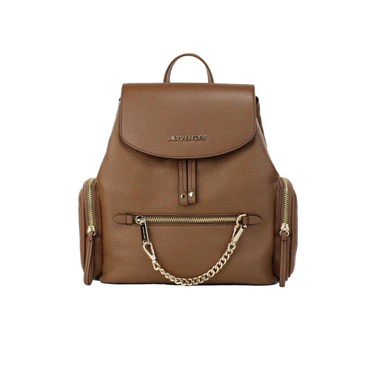 Michael Kors Jet Set Medium Luggage Leather Chain Shoulder Backpack Bag | Fashionsarah.com