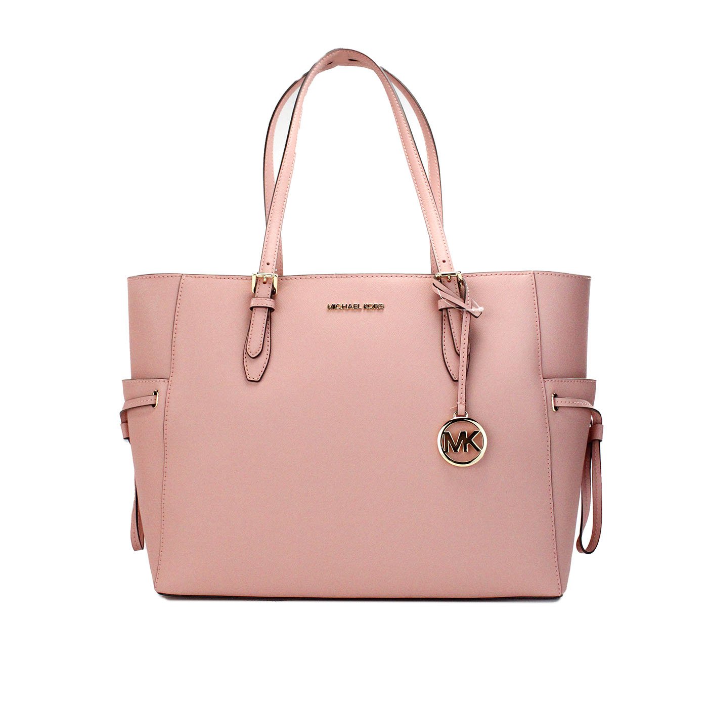 Michael Kors Gilly Large Primrose Leather Drawstring Travel Tote Bag | Fashionsarah.com