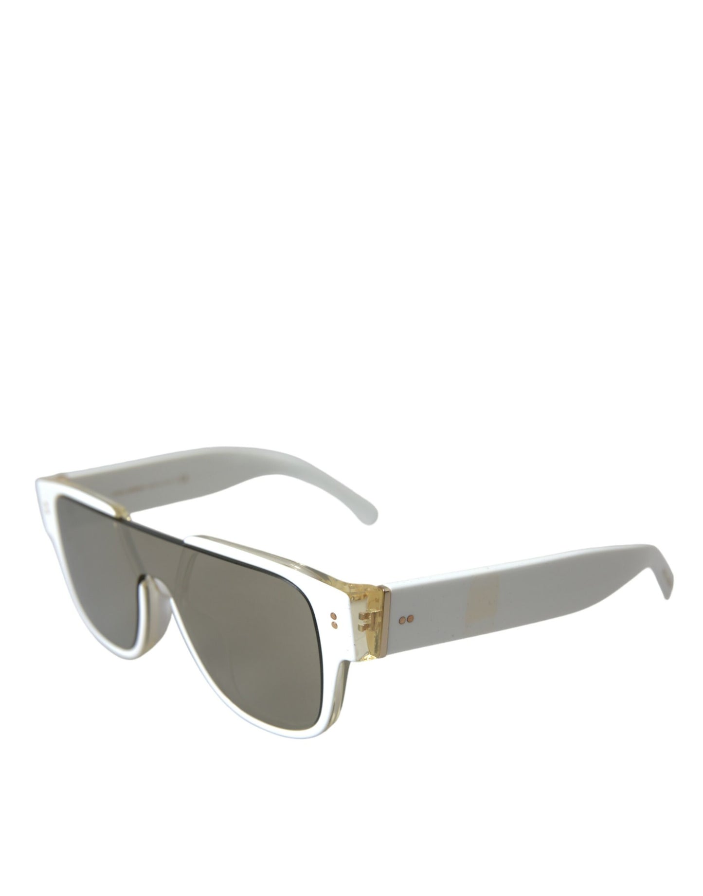 Dolce & Gabbana Chic White Acetate Designer Sunglasses | Fashionsarah.com