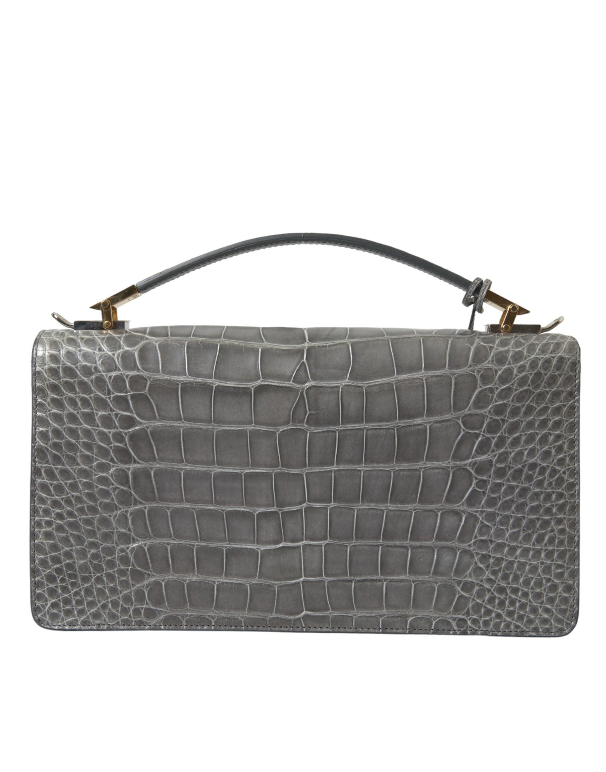 Balenciaga Alligator Leather Medium Shoulder Bag | Fashionsarah.com