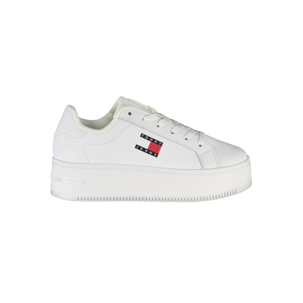 Fashionsarah.com Fashionsarah.com Tommy Hilfiger White Polyester Sneaker