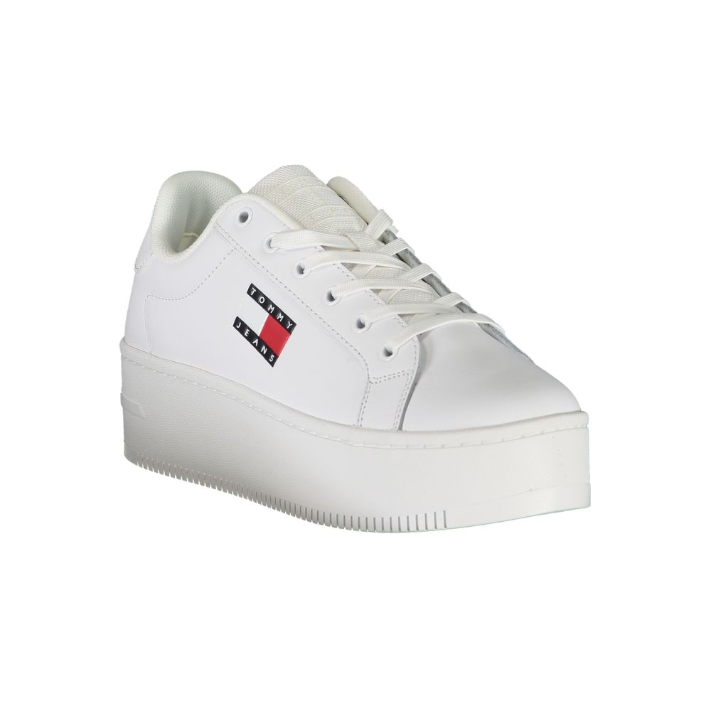 Fashionsarah.com Fashionsarah.com Tommy Hilfiger White Polyester Sneaker