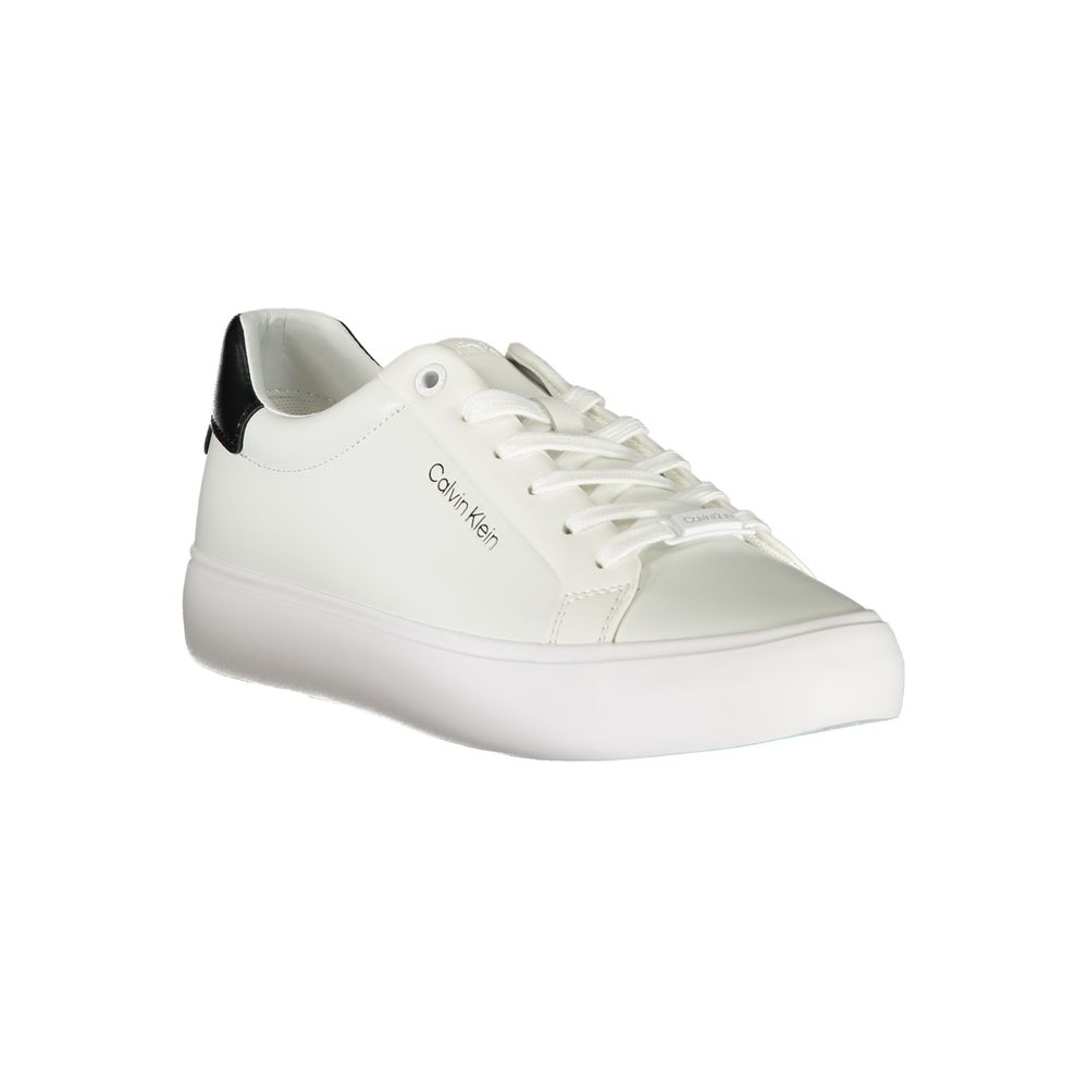 Fashionsarah.com Fashionsarah.com Calvin Klein White Polyester Sneaker