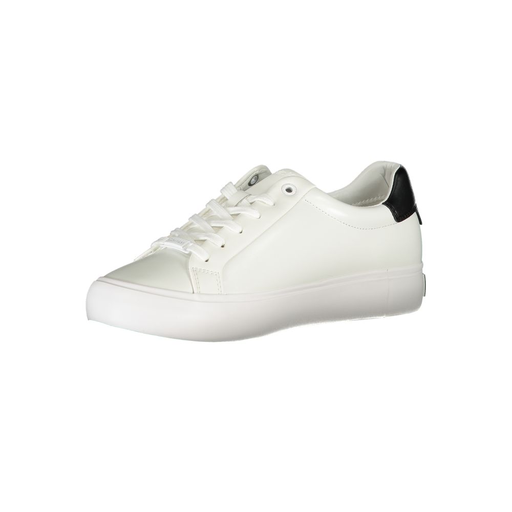 Fashionsarah.com Fashionsarah.com Calvin Klein White Polyester Sneaker