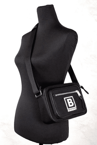 Burberry Paddy Small Black Logo Camera Belt Fanny Pack Bag | Fashionsarah.com