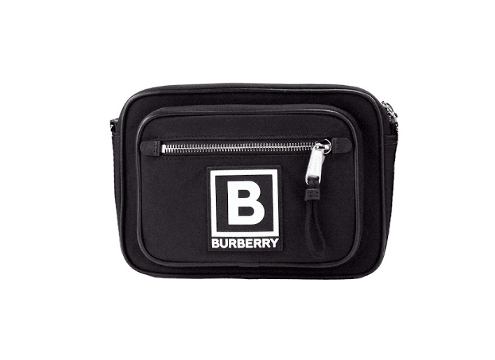 Burberry Paddy Small Black Logo Camera Belt Fanny Pack Bag | Fashionsarah.com