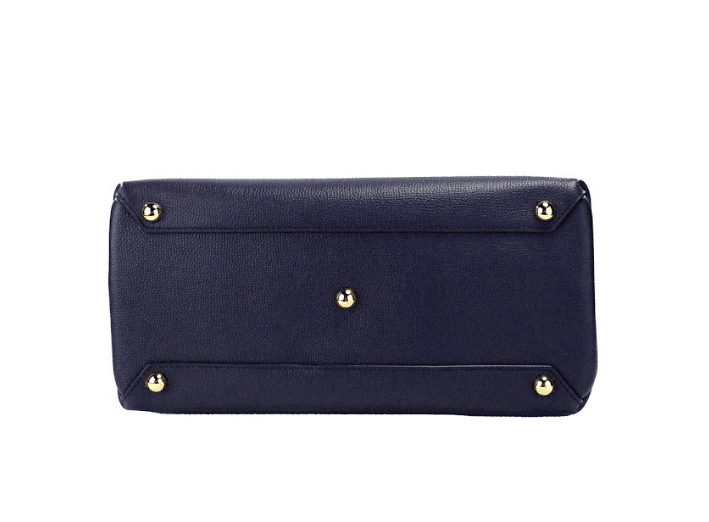 Burberry Medium Regency Blue Leather Crossbody Handbag | Fashionsarah.com