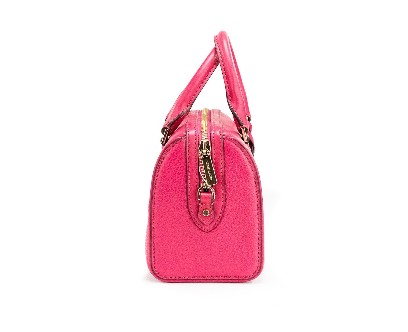 Michael Kors Travel XS Carmine Pink Leather Crossbody Handbag | Fashionsarah.com