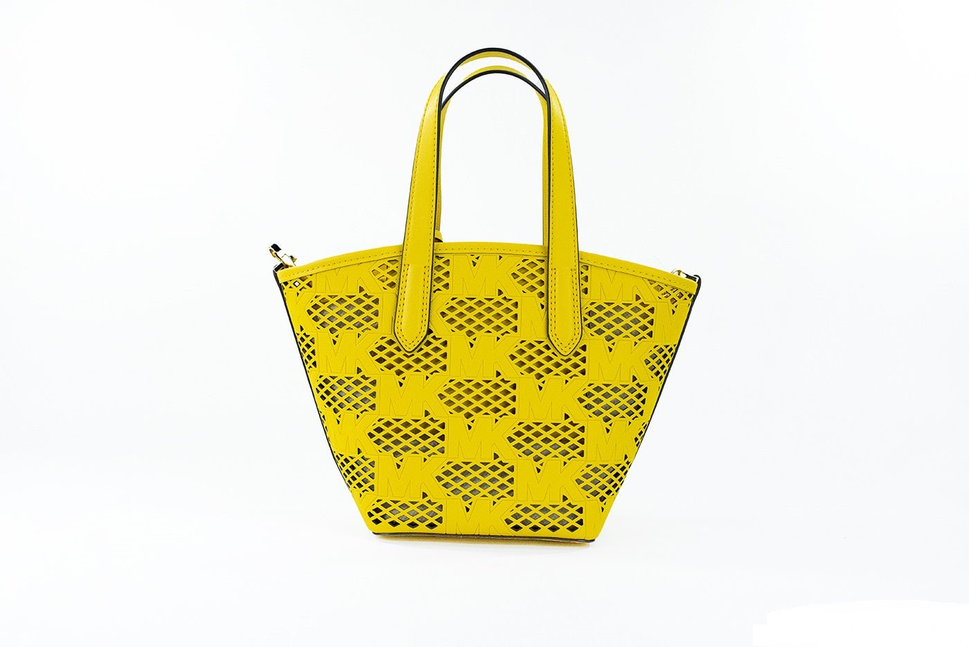 Michael Kors Kimber Small Daffodil Leather 2-in-1 Zip Tote Messenger Bag | Fashionsarah.com