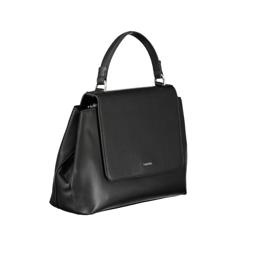 Calvin Klein Black Polyester Handbag | Fashionsarah.com