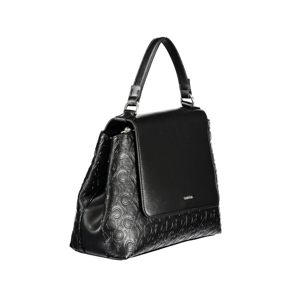 Calvin Klein Black Polyester Handbag | Fashionsarah.com