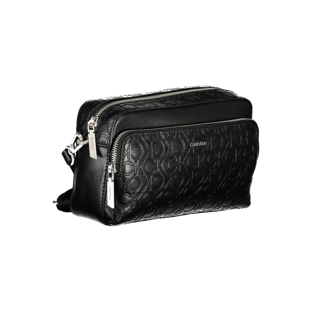 Calvin Klein Black Polyester Handbag | Fashionsarah.com