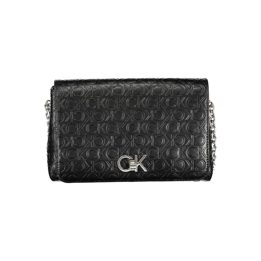 Calvin Klein Black Polyester Handbag | Fashionsarah.com