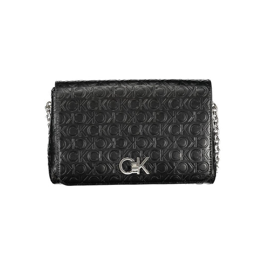 Calvin Klein Black Polyester Handbag | Fashionsarah.com