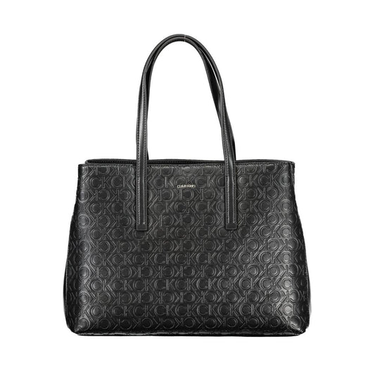 Calvin Klein Black Polyester Handbag | Fashionsarah.com