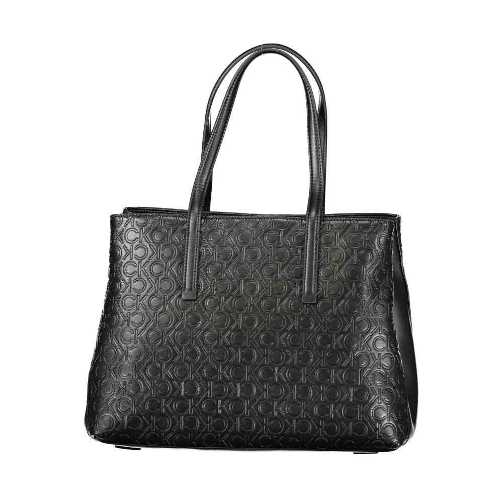 Calvin Klein Black Polyester Handbag | Fashionsarah.com