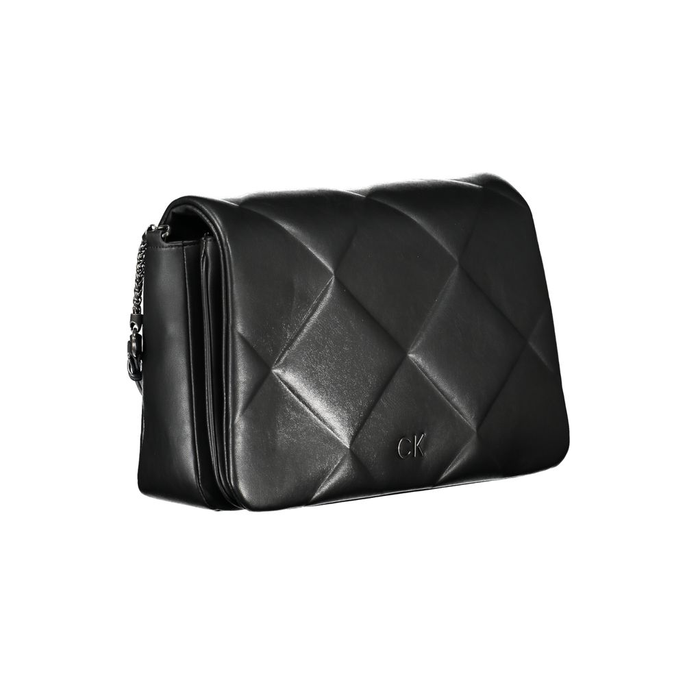 Calvin Klein Black Polyester Handbag | Fashionsarah.com