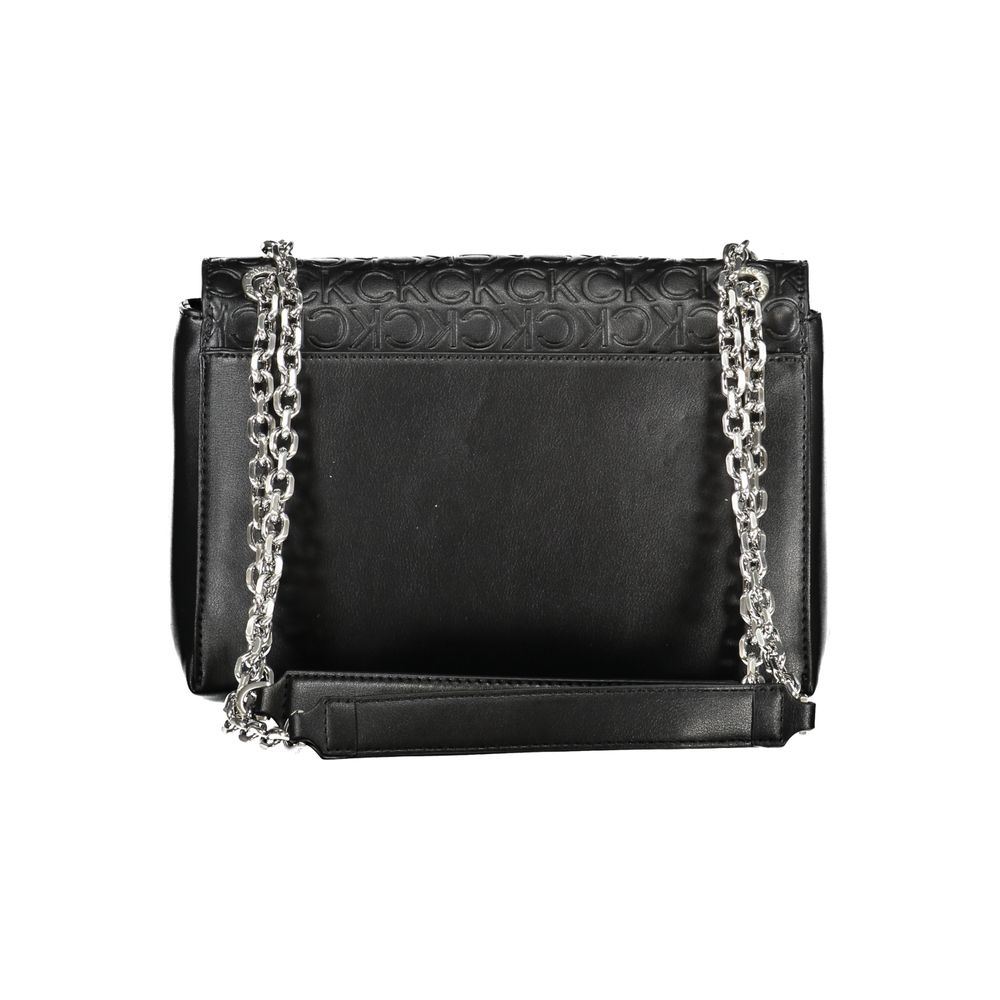 Calvin Klein Black Polyester Handbag | Fashionsarah.com