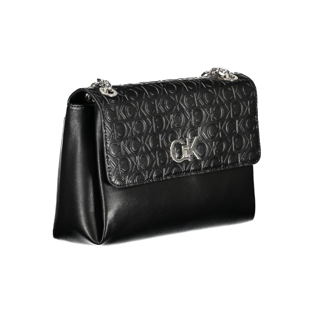 Calvin Klein Black Polyester Handbag | Fashionsarah.com