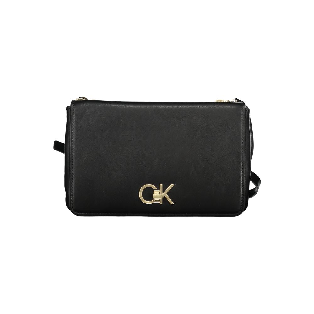 Calvin Klein Black Polyester Handbag | Fashionsarah.com