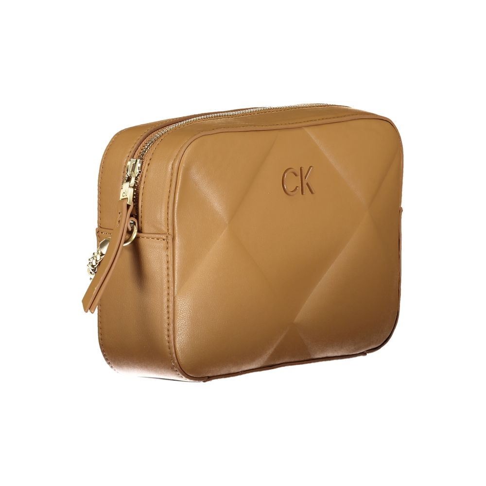 Calvin Klein Brown Polyester Handbag | Fashionsarah.com