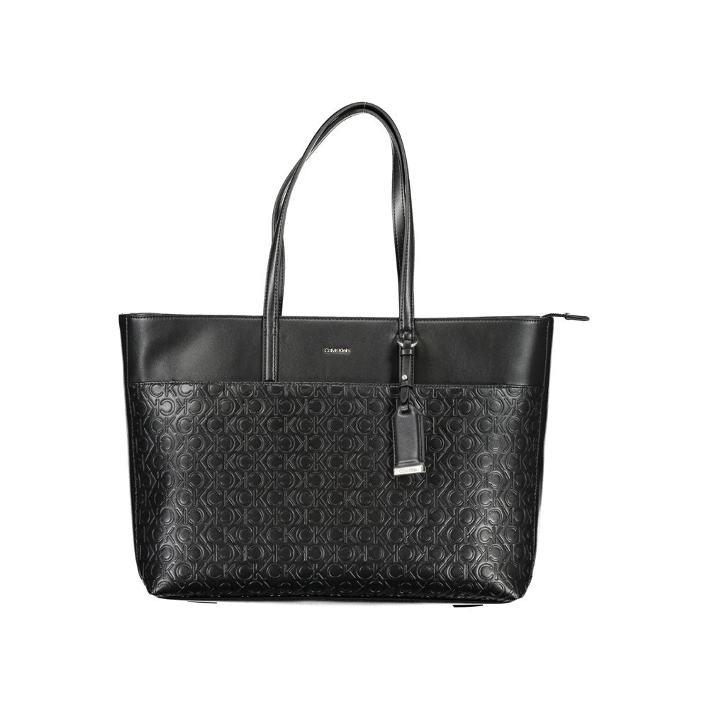 Calvin Klein Black Polyester Handbag | Fashionsarah.com