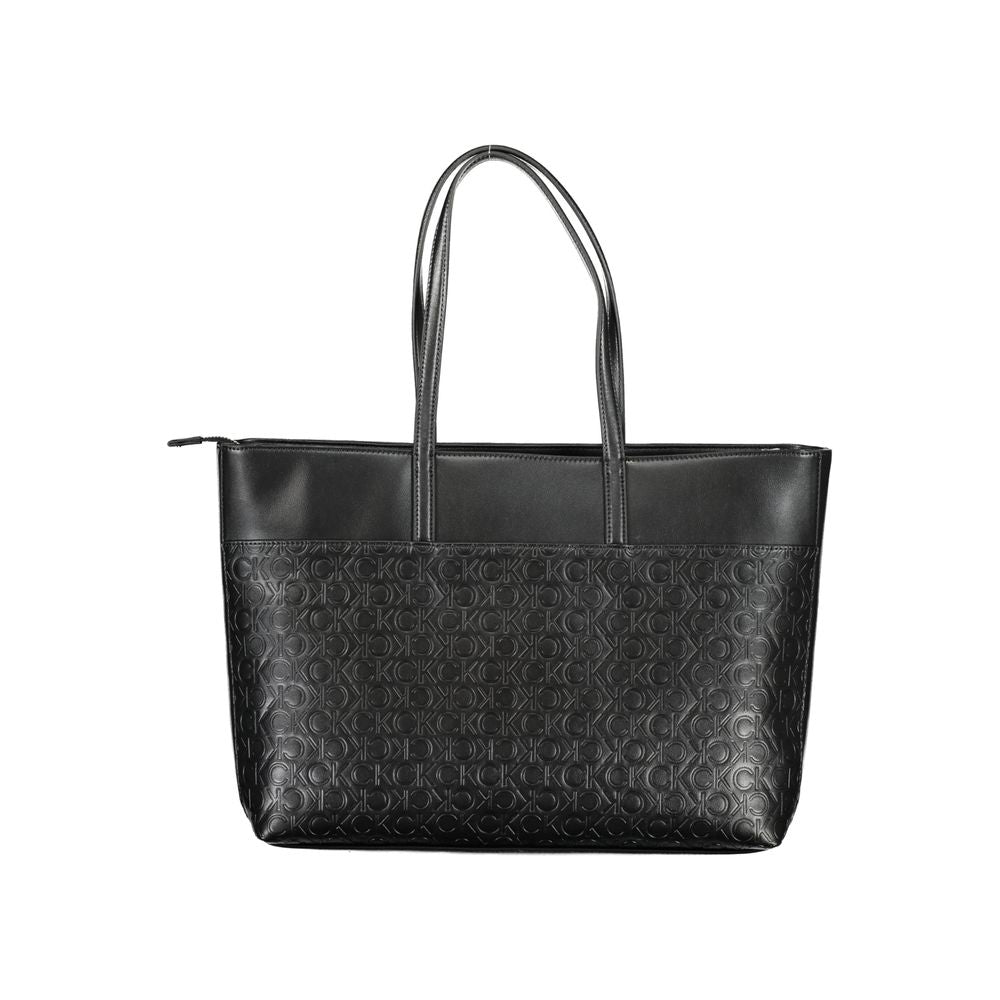 Calvin Klein Black Polyester Handbag | Fashionsarah.com