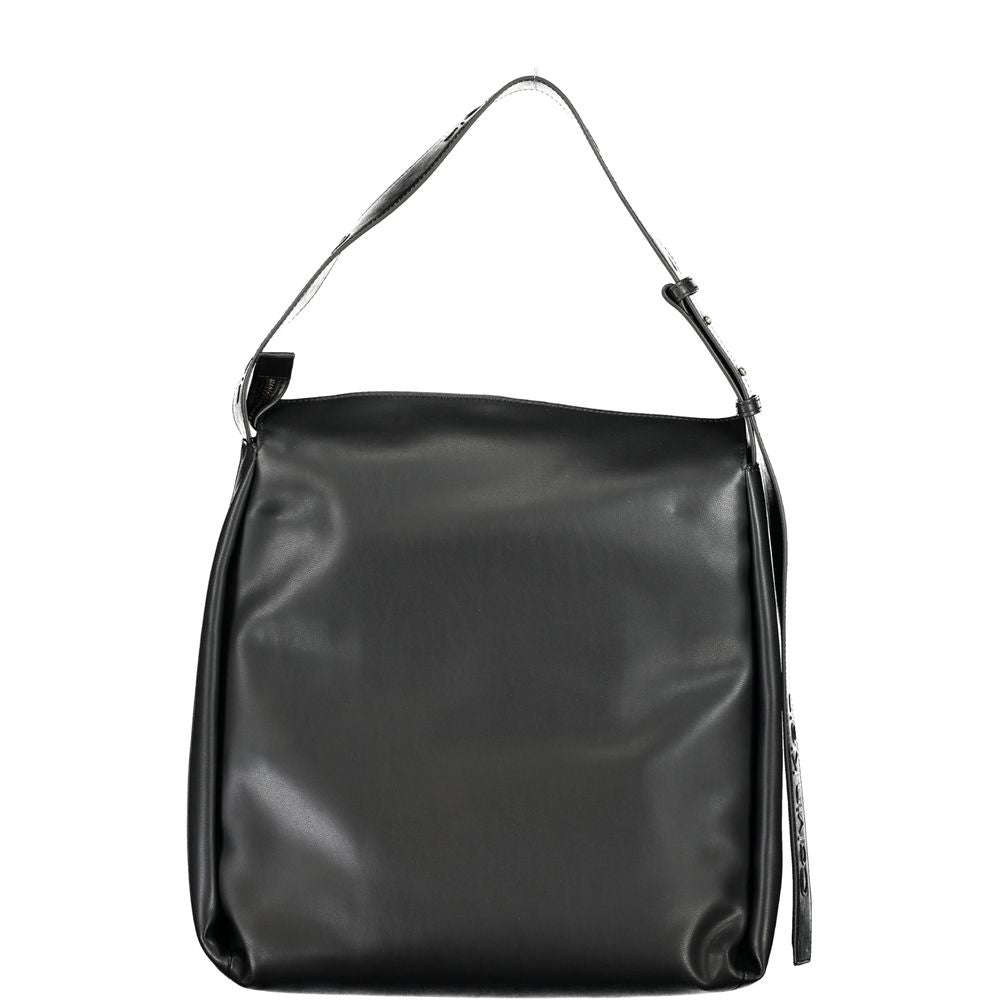 Calvin Klein Black Polyester Handbag | Fashionsarah.com