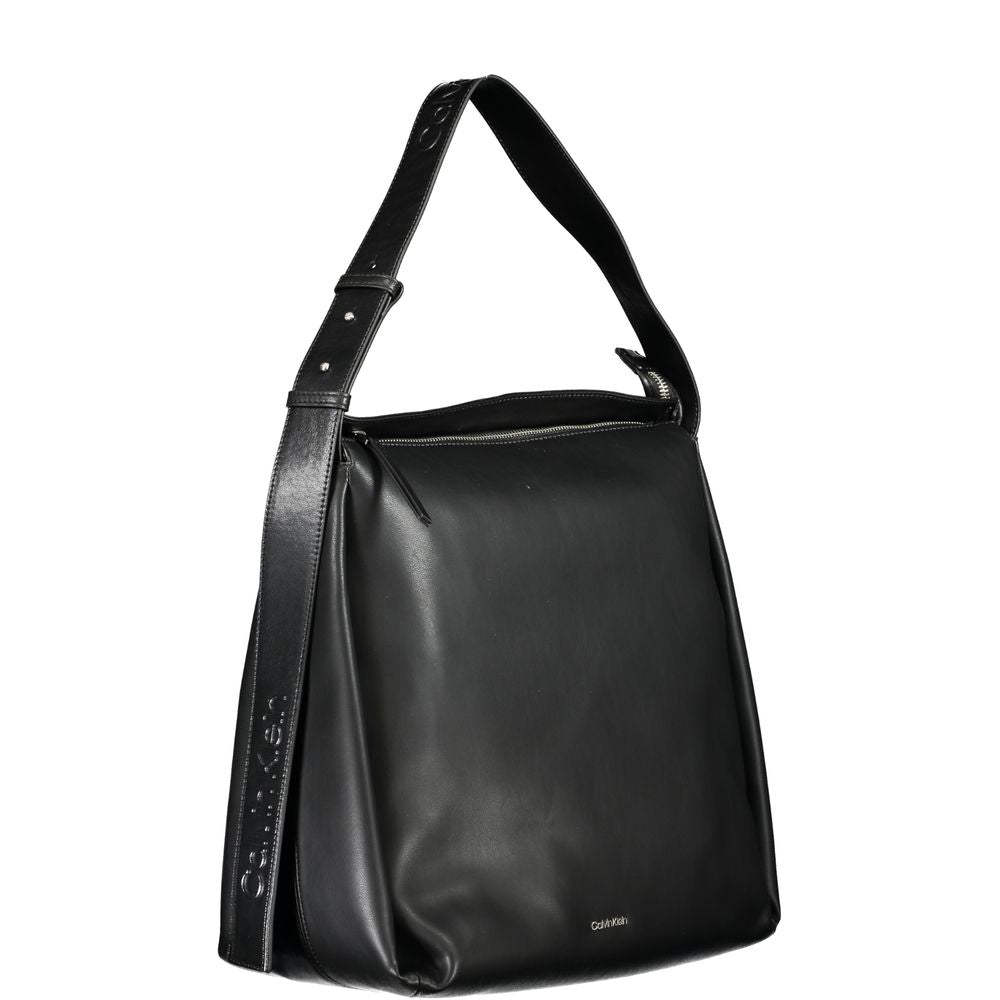 Calvin Klein Black Polyester Handbag | Fashionsarah.com