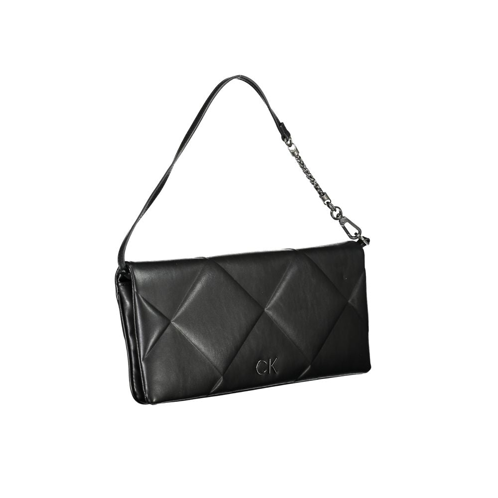 Calvin Klein Black Polyester Handbag | Fashionsarah.com