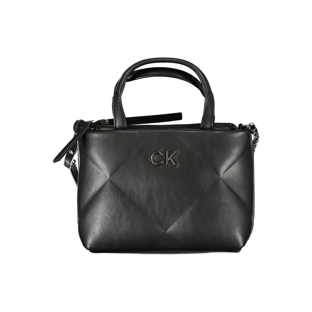 Calvin Klein Black Polyester Handbag | Fashionsarah.com