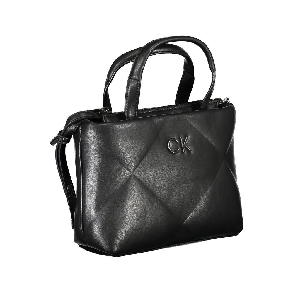 Calvin Klein Black Polyester Handbag | Fashionsarah.com