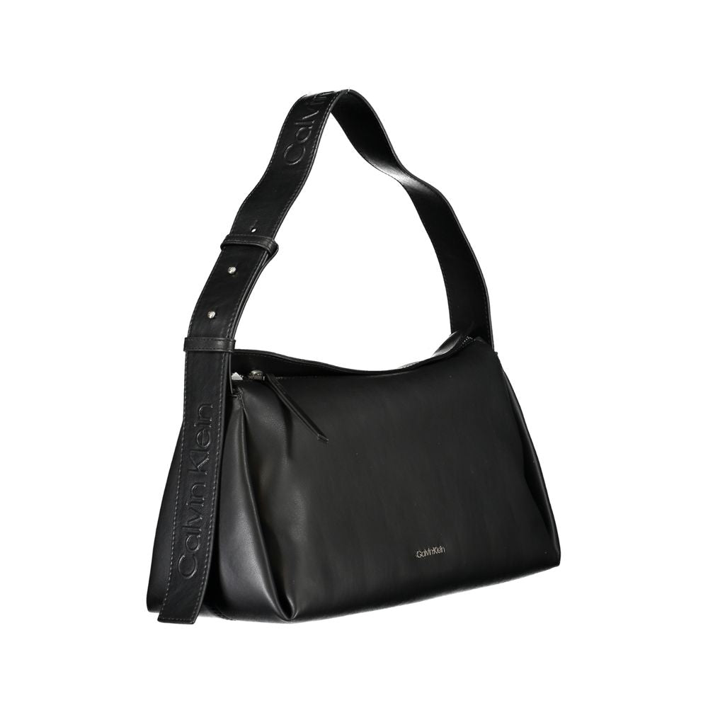 Calvin Klein Black Polyester Handbag | Fashionsarah.com