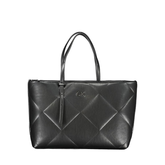 Calvin Klein Black Polyester Handbag | Fashionsarah.com