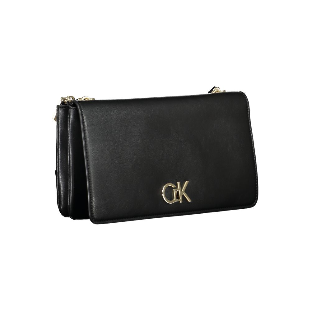 Calvin Klein Black Polyester Handbag | Fashionsarah.com