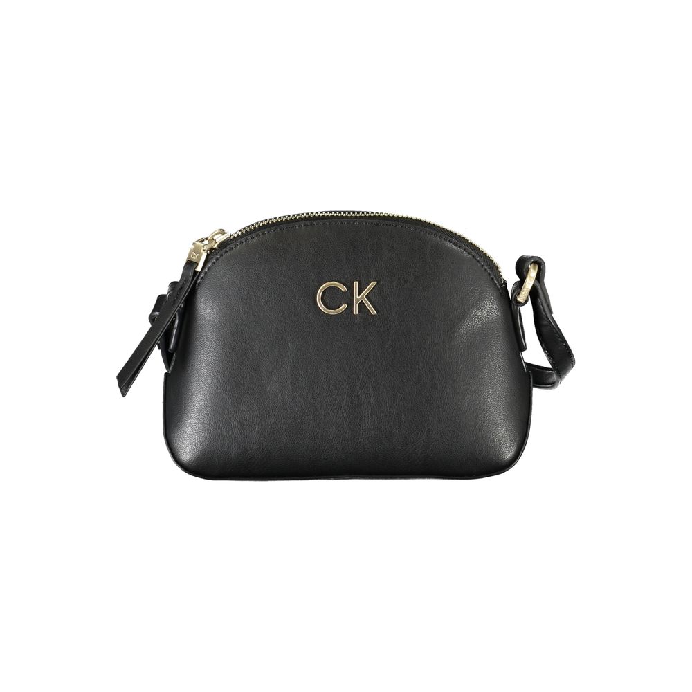 Calvin Klein Black Polyester Handbag | Fashionsarah.com