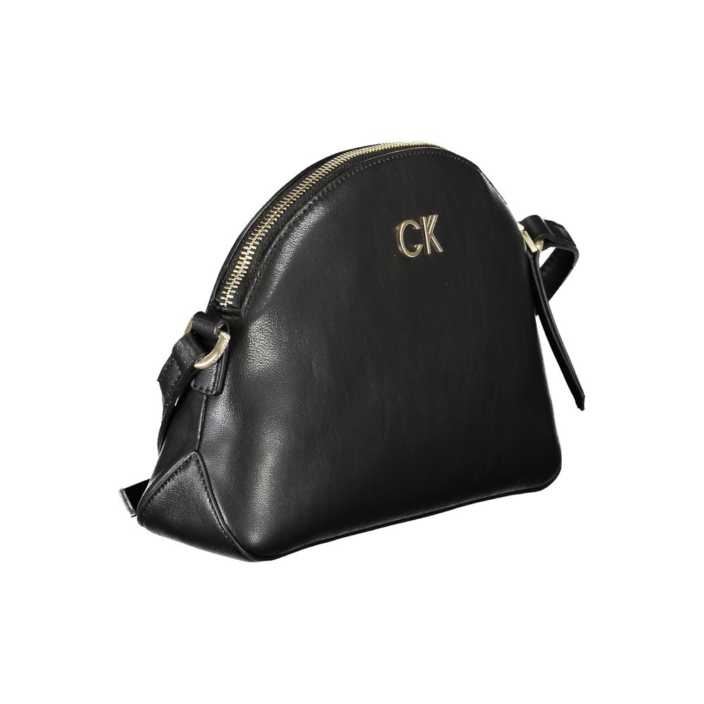 Calvin Klein Black Polyester Handbag | Fashionsarah.com