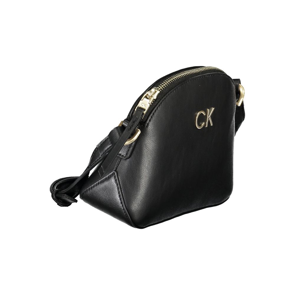 Calvin Klein Black Polyester Handbag | Fashionsarah.com