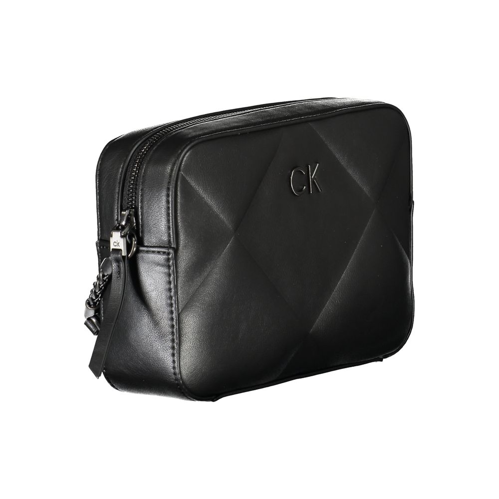 Calvin Klein Black Polyester Handbag | Fashionsarah.com