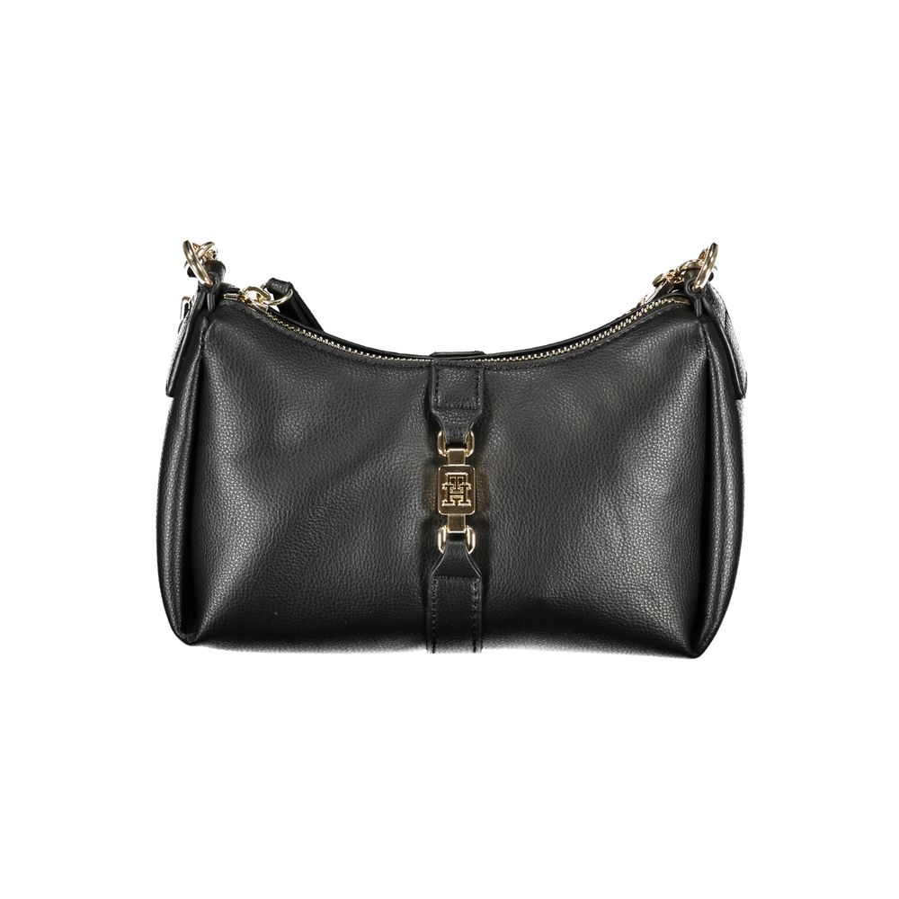 Tommy Hilfiger Black Polyester Handbag | Fashionsarah.com