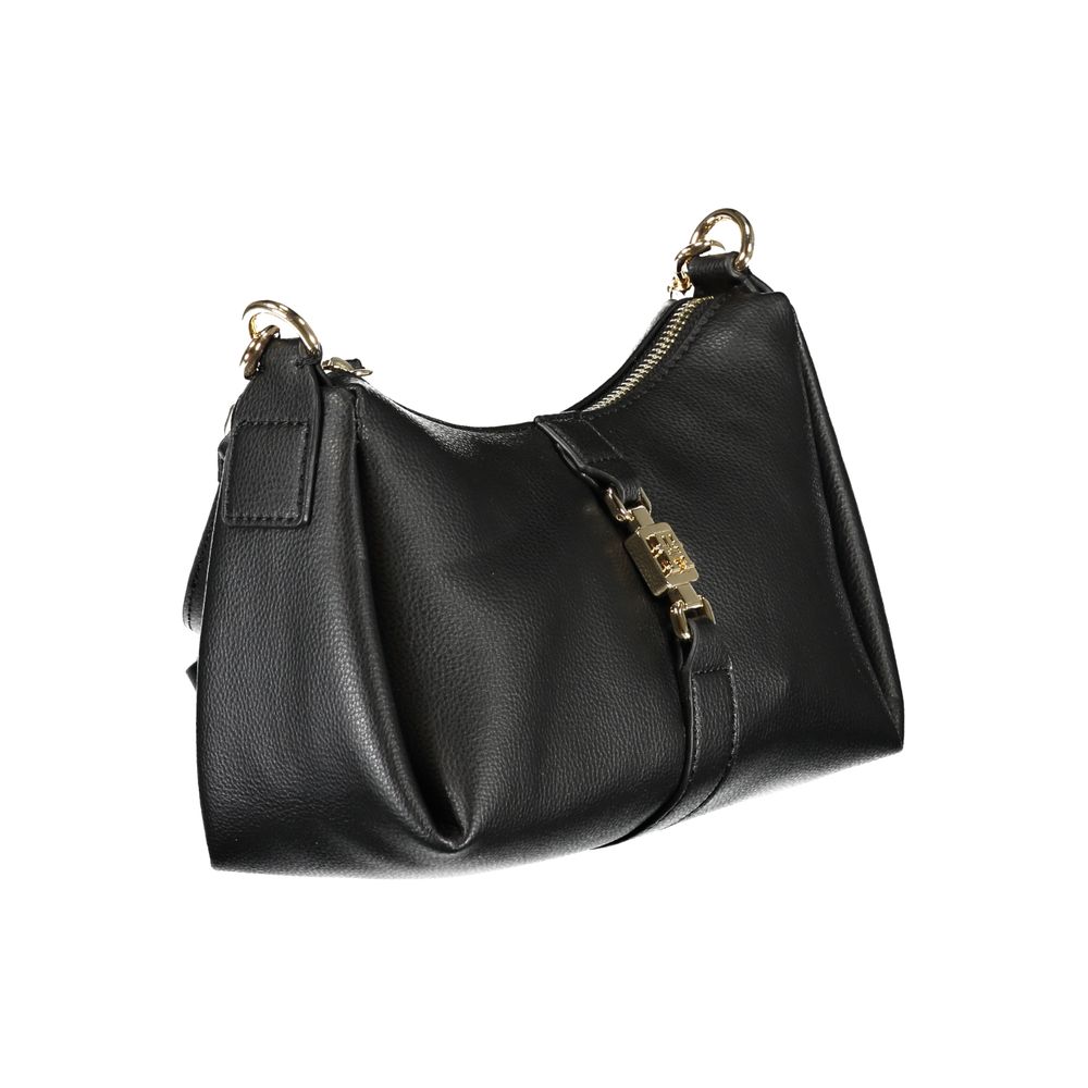 Tommy Hilfiger Black Polyester Handbag | Fashionsarah.com