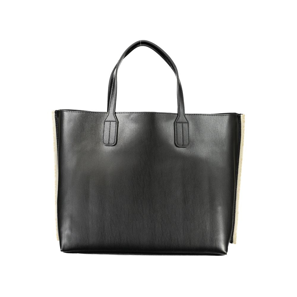 Tommy Hilfiger Black Polyethylene Handbag | Fashionsarah.com