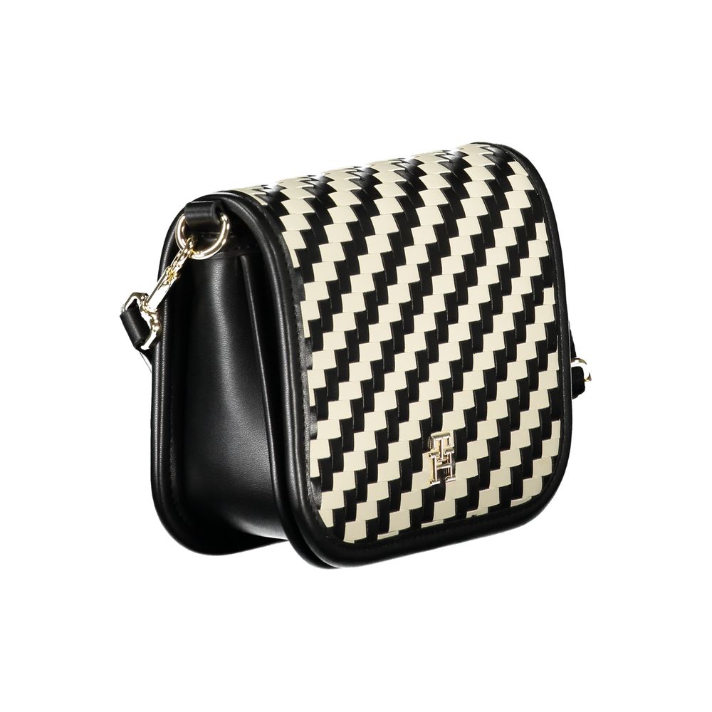 Tommy Hilfiger Black Polyester Handbag | Fashionsarah.com