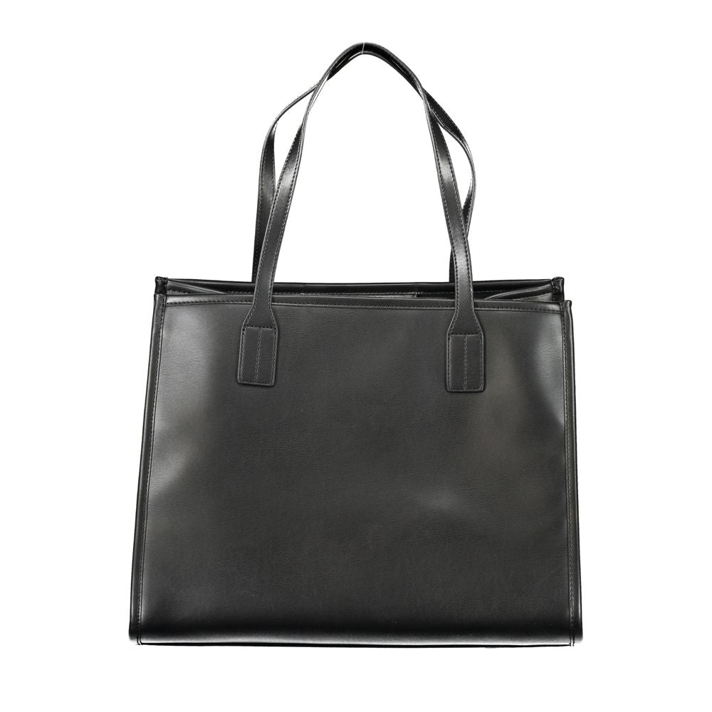 Tommy Hilfiger Black Polyethylene Handbag | Fashionsarah.com