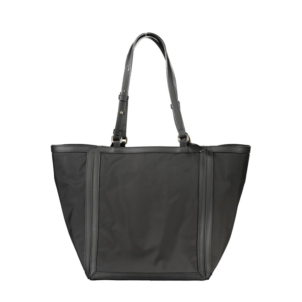 Tommy Hilfiger Black Polyester Handbag | Fashionsarah.com