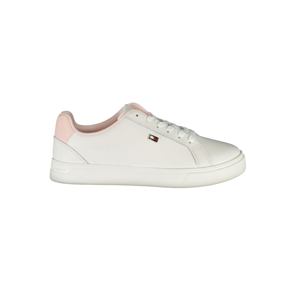 Fashionsarah.com Fashionsarah.com Tommy Hilfiger White Polyester Sneaker